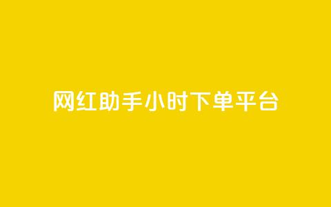 网红助手24小时下单平台 - KS业务下单平台云商城app 第1张 网红助手24小时下单平台 - KS业务下单平台云商城app 第1张
