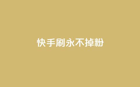 快手刷永不掉粉 - 快手评论区点赞下单 第1张 快手刷永不掉粉 - 快手评论区点赞下单 第1张