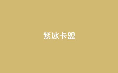 紫冰卡盟 - 紫冰卡盟:一站式SEO服务平台~ 第1张 紫冰卡盟 - 紫冰卡盟:一站式SEO服务平台~ 第1张