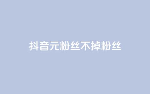抖音1元3000粉丝不掉粉丝 - 抖音只需1元即可获取3000粉丝且不流失~ 第1张 抖音1元3000粉丝不掉粉丝 - 抖音只需1元即可获取3000粉丝且不流失~ 第1张