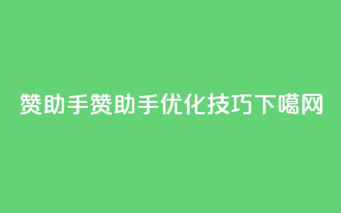 q赞助手(Q赞助手优化技巧) 第1张 q赞助手(Q赞助手优化技巧) 第1张
