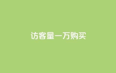 qq访客量一万购买 - 如何购买一万个QQ访客量，轻松获取访客流量。  第1张