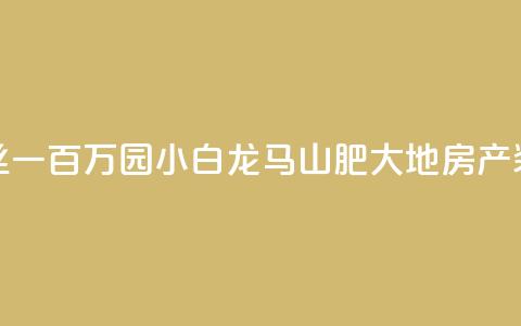 快手粉丝一百万0.01园小白龙马山肥大地房产装修网站,卡盟辅助网 - 抖音涨一个粉丝几块钱 抖音点赞诈骗套取个人信息 第1张 快手粉丝一百万0.01园小白龙马山肥大地房产装修网站,卡盟辅助网 - 抖音涨一个粉丝几块钱 抖音点赞诈骗套取个人信息 第1张