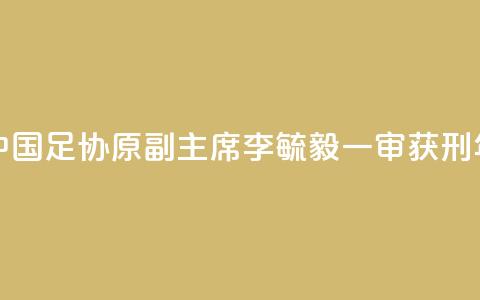 中国足协原副主席李毓毅一审获刑11年 第1张 中国足协原副主席李毓毅一审获刑11年 第1张