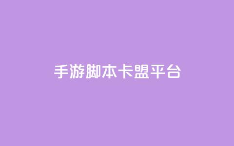 lol手游脚本卡盟平台,雷神QQ业务平台 - 1元100赞自助平台抖音 抖音85折官方充值渠道  第1张