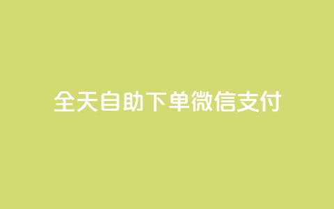 ks全天自助下单微信支付 - 不超过50字限制下，我将原标题重写为：KS微信支付自助下单全天支持!  第1张