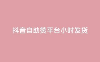 抖音自助赞平台24小时发货 - 亿卡盟网