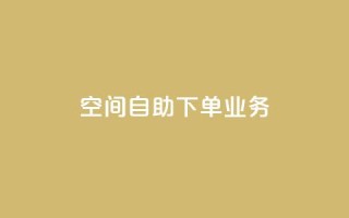 空间自助下单业务,qq会员直冲渠道 - 1元100赞自助平台抖音 - QQ点赞一块钱1000点赞