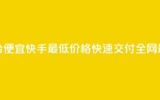 全网最低业务平台便宜快手(最低价格，快速交付，全网最便宜的业务平台)