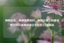 两碗社区，两碗镇两碗村，两碗社区，构建邻里之间的温暖桥梁亿乐社区SUP货源站