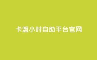 卡盟24小时自助平台官网 - 卡盟自助平台全天候服务网站全新上线~