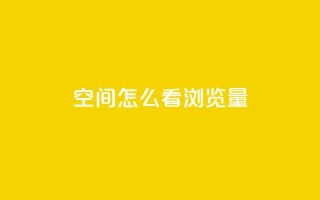 QQ空间怎么看浏览量 - 如何查看QQ空间的浏览量？~