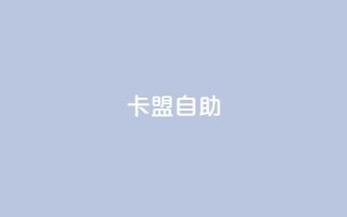 qq卡盟自助 - QQ卡盟优化专家，提升推广效果!