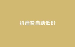 抖音赞自助低价,抖音怎么买东西 - 全网辅助发卡网 - 卡盟平台自助下单推荐