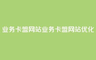 dy业务卡盟网站(DY业务卡盟网站优化)