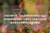 抖音点赞平台，抖音点赞的平台叫什么平台，如何利用抖音点赞平台提升个人影响力与品牌曝光率亿乐社区低价自营货源站