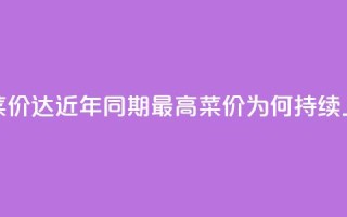 蔬菜价达近10年同期最高，菜价为何持续上涨？
