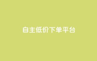 QQ自主低价下单平台 - ks帮实名便宜