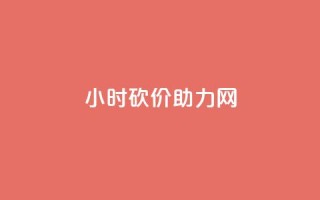 24小时砍价助力网 - qq免费领取空间访客500