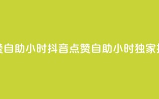 抖音点赞自助24小时(抖音点赞自助24小时  独家技巧分享)