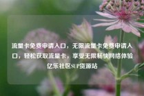 流量卡免费申请入口，无限流量卡免费申请入口，轻松获取流量卡，享受无限畅快网络体验亿乐社区SUP货源站