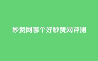 秒赞网哪个好(秒赞网评测)