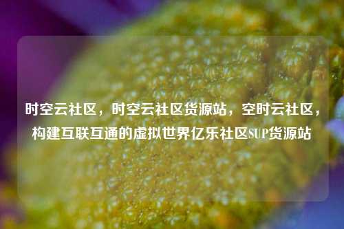 时空云社区，时空云社区货源站，空时云社区	，构建互联互通的虚拟世界亿乐社区SUP货源站  第1张