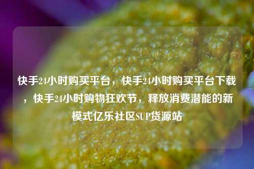 快手24小时购买平台，快手24小时购买平台下载	，快手24小时购物狂欢节，释放消费潜能的新模式亿乐社区SUP货源站  第1张